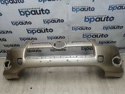 AA045780; Бампер передний; без паркт.; под омыват. (52119-42730) для Toyota Rav4 30 рест. V 2.4 (2009 - 2010)/БУ; Оригинал; Р1, Мелкий дефект; 