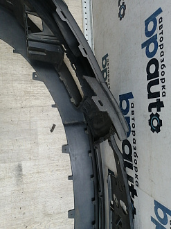 AA045641; Бампер передний; под паркт.; под омыват. (4G8 807 437) для Audi A7 I Sportback (2010-2014)/БУ; Оригинал; Р1, Мелкий дефект; 