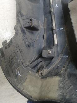 AA045760; Бампер передний, AMG; под паркт.; под омыват. (A1668856425) для Mercedes-Benz GL-klasse II (X166) (2012-2016)/БУ; Оригинал; Р2, Удовлетворительное; 