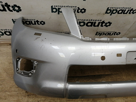 AA037482; Бампер передний; под паркт.; под омыват. (52119-60E01) для Toyota Land Cruiser Prado 150 (2010 — 2013)/БУ; Оригинал; Р1, Мелкий дефект; 