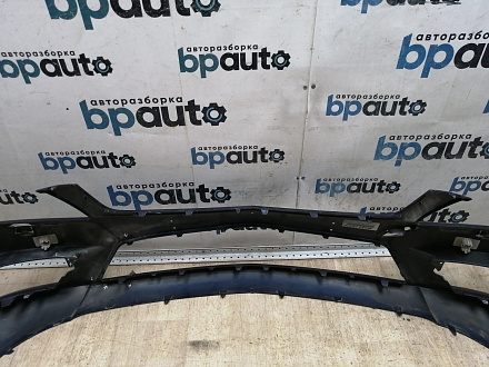 AA045426; Бампер передний, AMG; под паркт.; под омыват. (A2048807847) для Mercedes-Benz C-klasse III рест. (W204) (2011-2015)/БУ; Оригинал; Р1, Мелкий дефект; 