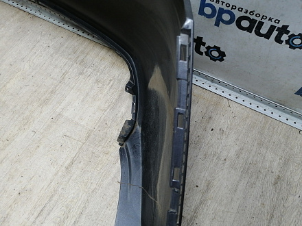 AA046117; Бампер задний; без паркт. (86611-4Y000) для Kia Rio III Sedan (2011- 2015)/БУ; Оригинал; Р1, Мелкий дефект; 