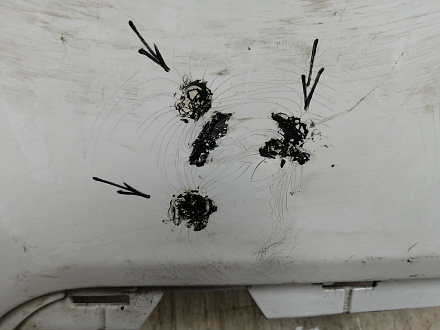 AA045815; Бампер задний; без паркт. (52159-02610) для Toyota Auris I рест. (2010- 2013)/БУ; Оригинал; Р2, Удовлетворительное; 