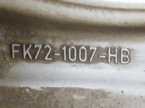 Фотография детали AA019274; Диск литой, 18x8J, 5x108, ET45 (FK72-1007-HB) для Land Rover Discovery Sport/БУ; Оригинал; Р1, Мелкий дефект; . Фото номер 5