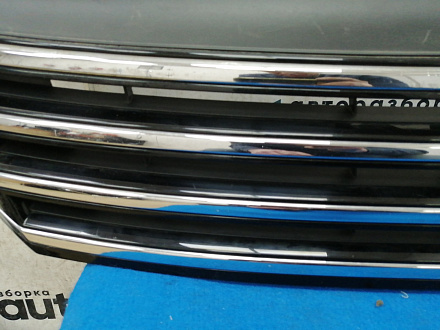 Решетка радиатора Фольксваген Passat B7 Wagon 2011- 2014, б/у, фото 7