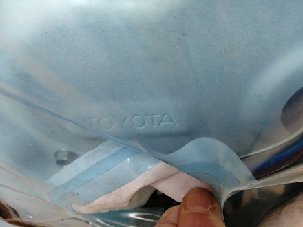 AA045203; Дверь задняя правая, под расширитель, Long (67003-42110) для Toyota Rav4/БУ; Оригинал; Р0, Хорошее; (070) Белый перламутр 3х. сл.