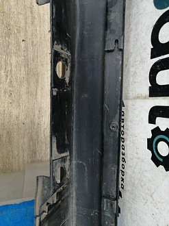 AA031728; Накладка порога правая, пластик (75850-47010) для Toyota Prius/БУ; Оригинал; Р1, Мелкий дефект; 