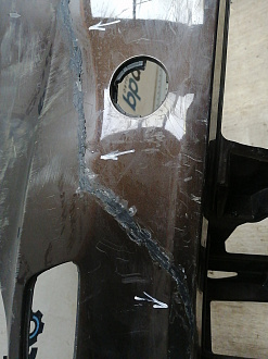 AA045622; Бампер передний; без паркт.; под омыват. (8T0 807 437 AD) для Audi A5/БУ; Оригинал; Р2, Удовлетворительное; 