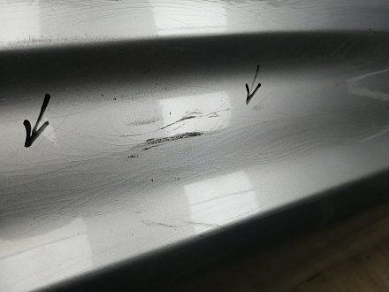 AA045610; Бампер задний; без паркт. (86611-4L000) для Hyundai/БУ; Оригинал; Р1, Мелкий дефект; 