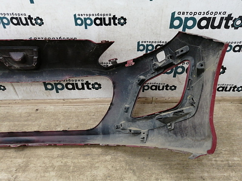 Фотография детали AA027875; Бампер передний; без паркт.; под омыват. (9674576177) для Peugeot 308 I рест. (2011-2015)/БУ; Оригинал; Р1, Мелкий дефект; . Фото номер 11