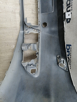 BA000246; Бампер передний; без паркт.; под омыват. (5M0807221N) для Volkswagen Golf Plus II (2009-2014)/БУ; Оригинал; Р2, Удовлетворительное; 