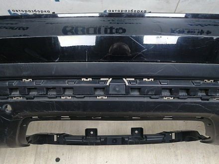 AA045899; Бампер задний; под паркт. (J8A2-17A958-AB) для Land Rover Range Rover Velar L560 (2017 - 2023)/БУ; Оригинал; Р1, Мелкий дефект; 