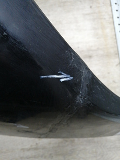 AA046099; Бампер передний, AMG; под паркт.; без омыват. (A2928851825) для Mercedes-Benz GLE coupe I (С292) (2015-2019)/БУ; Оригинал; Р2, Удовлетворительное; 