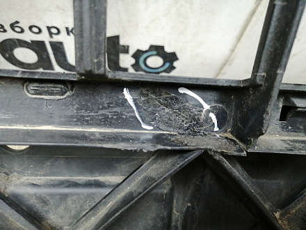 AA045529; Бампер передний; под паркт.; под омыват. (4L0 807 437 H) для Audi Q7 I рест. (2010-2015)/БУ; Оригинал; Р1, Мелкий дефект; 