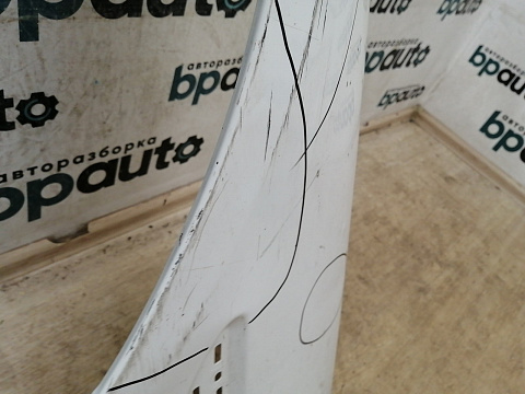 Фотография детали AA042514; Крыло переднее левое (GX63-16145-AC) для Jaguar XF II (2016-2020)/БУ; Оригинал; Р3, Под восстановление; . Фото номер 8