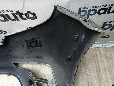 AA045878; Бампер передний; под паркт.; под омыват. (J8A2-17F003-GAW) для Land Rover Range Rover Velar L560 (2017 - 2023)/БУ; Оригинал; Р1, Мелкий дефект; 