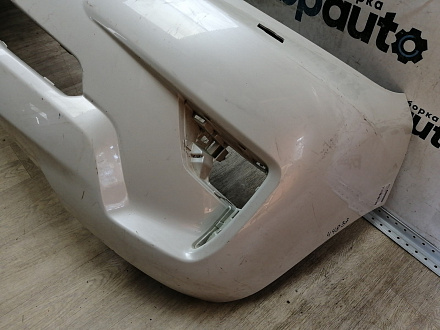 AA044837; Бампер передний; без паркт.; под омыват. (52119-6B984) для Toyota Land Cruiser Prado 150 рест.2 (2017- 2020)/БУ; Оригинал; Р1, Мелкий дефект; 