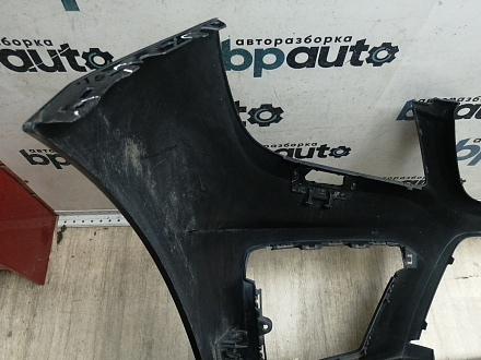 AA045782; Бампер передний, AMG; под паркт.; под омыват. (A1668854425) для Mercedes-Benz M-klasse III (W166) (2011-2015)/БУ; Оригинал; Р1, Мелкий дефект; 