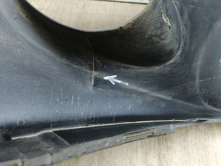 AA045931; Бампер передний; без паркт.; без омыват. (52119-02A90) для Toyota Auris I рест. (2010- 2013)/БУ; Оригинал; Р1, Мелкий дефект; 