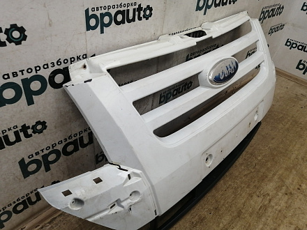 AA034573; Бампер передний, центральная часть (6C11-17K819-A) для Ford Transit (2006-2014)/БУ; Оригинал; Р1, Мелкий дефект; 