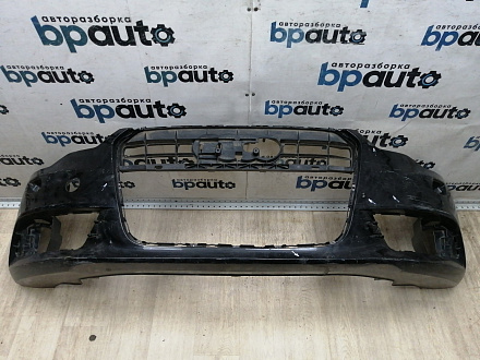 AA045626; Бампер передний; под паркт.; под омыват. (4G0 807 437) для Audi A6 C7/БУ; Оригинал; Р1, Мелкий дефект; 