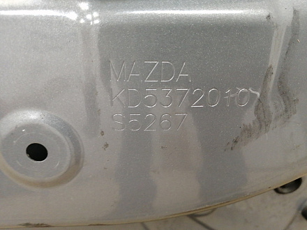 AA037321; Дверь задняя правая (KD53-72010) для Mazda CX-5/БУ; Оригинал; Р1, Мелкий дефект; (38P) Серый