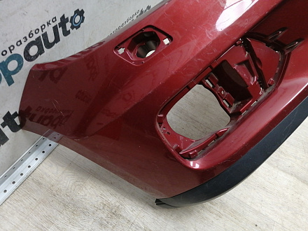 BA000190; Бампер передний, Track-Field; без паркт.; под омыват. (5N0807221T) для Volkswagen Tiguan I рест. (2011- 2016)/БУ; Оригинал; Р1, Мелкий дефект; 