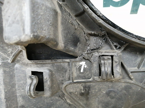 Фотография детали AA018618; Бампер передний; под паркт.; без омыват. (A2538850325) для Mercedes-Benz GLC-klasse I (X253) (2015-2019)/БУ; Оригинал; Р1, Мелкий дефект; . Фото номер 11