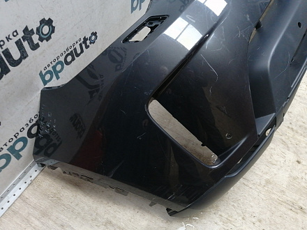 AA045866; Бампер передний; под паркт.; под омыват. (HY32-17F003-AAW) для Land Rover Discovery V L462 (2017 - 2020)/БУ; Оригинал; Р1, Мелкий дефект; 