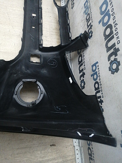 AA045777; Бампер передний; без паркт.; под омыват. (52119-42730) для Toyota Rav4 30 рест. V 2.4 (2009 - 2010)/БУ; Оригинал; Р1, Мелкий дефект; 