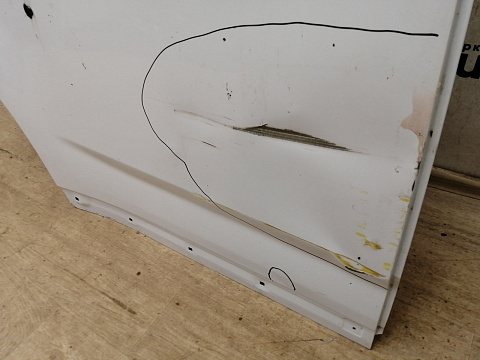 Фотография детали AA042127; Дверь задняя правая (95242607) для Chevrolet Orlando (2011-2014)/БУ; Оригинал; Р2, Удовлетворительное; . Фото номер 10