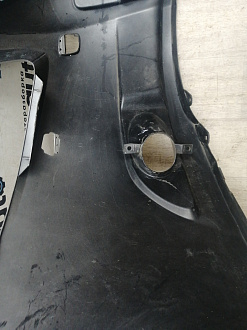 BA000182; Бампер передний; без паркт.; под омыват. (52119-05190) для Toyota Avensis/БУ; Оригинал; Р1, Мелкий дефект; 