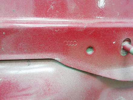 AA003093; Крышка багажника, алюминий () для Audi Q5/БУ; Оригинал; Р0, Хорошее; (LZ3F) Красный