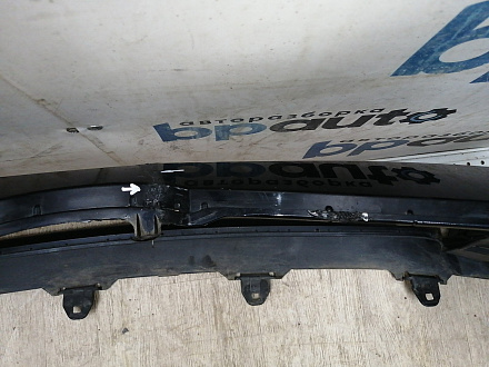 AA045402; Бампер передний; под паркт.; под омыват. (52119-06C40) для Toyota Camry/БУ; Оригинал; Р1, Мелкий дефект; 