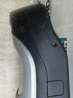 AA046300; Юбка заднего бампера; под паркт. (51127303803) для BMW Х1 I (E84) рест. (2012-2015)/БУ; Оригинал; Р1, Мелкий дефект; 