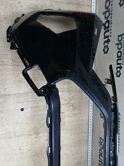 BA000258; Бампер передний; без паркт.; под омыват. (52119-0R280) для Toyota Rav4 50 (2019 -2025)/БУ; Оригинал; Р1, Мелкий дефект; 