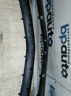 AA045425; Бампер передний, AMG; под паркт.; под омыват. (A2048807847) для Mercedes-Benz C-klasse III рест. (W204) (2011-2015)/БУ; Оригинал; Р1, Мелкий дефект; 