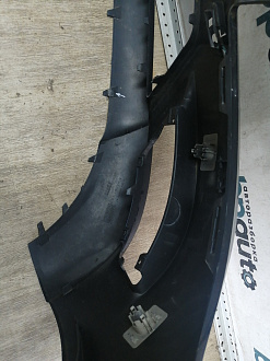 BA000058; Бампер передний, AMG; под паркт.; под омыват. (A2048807847) для Mercedes-Benz C-klasse III рест. (W204) (2011-2015)/БУ; Оригинал; Р1, Мелкий дефект; 