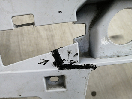 BA000117; Бампер передний (8890343860) для Geely Coolray I рест. (2023-н.в.)/БУ; Оригинал; Р1, Мелкий дефект; 