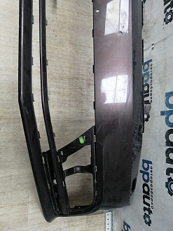 AA045688; Бампер передний; без паркт.; под омыват. (5СU807221A) для Volkswagen Jetta VI рест. (2015-2018)/БУ; Оригинал; Р1, Мелкий дефект; 