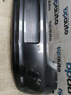 AA044589; Бампер задний; под паркт. (6R6807421BK) для Volkswagen Polo V Hatchback (2009-2013)/БУ; Оригинал; Р1, Мелкий дефект; 