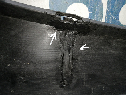 BA000120; Бампер передний; под паркт.; под омыват. (52119-06C40) для Toyota Camry/БУ; Оригинал; Р1, Мелкий дефект; 