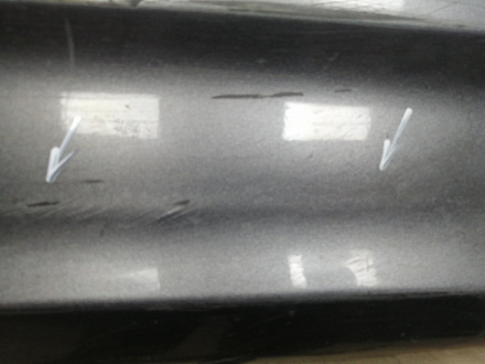 AA045609; Бампер задний; без паркт. (86611-4L000) для Hyundai/БУ; Оригинал; Р1, Мелкий дефект; 