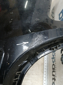 AA044988; Бампер передний; без паркт.; без омыват. (86511-2H000) для Hyundai Elantra IV (HD) (2006-2011)/БУ; Оригинал; Р1, Мелкий дефект; 