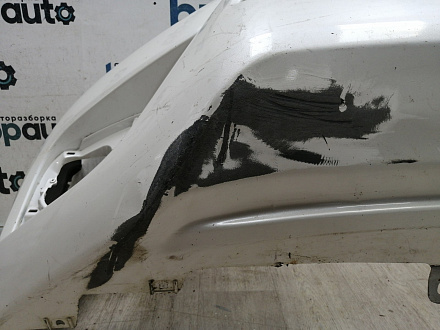 AA044787; Бампер передний; без паркт.; под омыват. (52119-0K840) для Toyota Hilux VIII (2015 - 2020)/БУ; Оригинал; Р2, Удовлетворительное; 