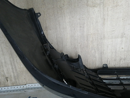 BA000243; Бампер передний; под паркт.; под омыват. (52119-06J20) для Toyota Camry 70 рест. (2021-2024)/БУ; Оригинал; Р1, Мелкий дефект; 