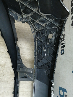 AA045885; Бампер передний; под паркт.; под омыват. (3C8807221F) для Volkswagen Passat CC рест. (2012-2017)/БУ; Оригинал; Р1, Мелкий дефект; 