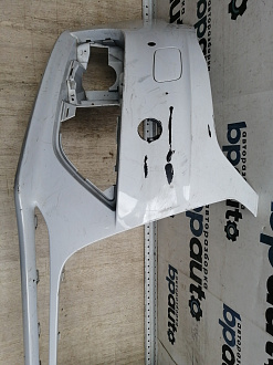 AA045602; Бампер передний; под паркт.; под омыват. (8K0 807 437 AC) для Audi A4 B8/БУ; Оригинал; Р1, Мелкий дефект; 