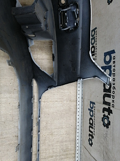 AA045600; Бампер передний; под паркт.; под омыват. (8K0 807 437 AC) для Audi A4 B8/БУ; Оригинал; Р1, Мелкий дефект; 