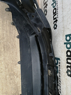 AA033325; Бампер передний; без паркт.; под омыват. (52119-42992) для Toyota Rav4 35 (2010 — 2013)/БУ; Оригинал; Р1, Мелкий дефект; 